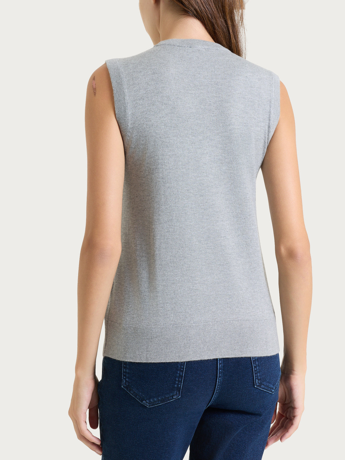 Jersey sin mangas Four Seasons Negro para mujer - Ragno