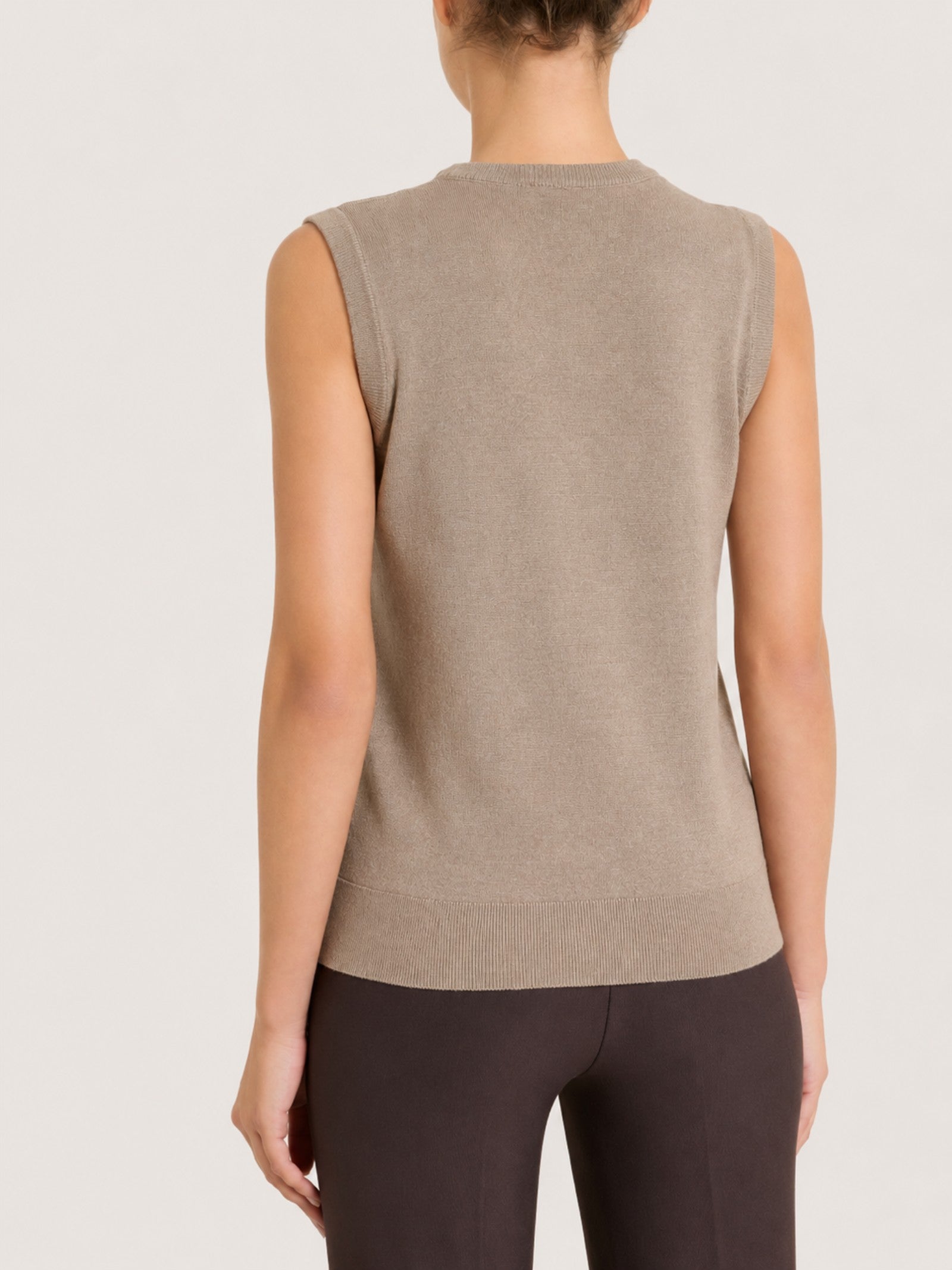 Maglia smanicata Four Seasons Grigi Donna - Ragno