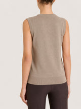 Maglia smanicata Four Seasons Grigi Donna - Ragno