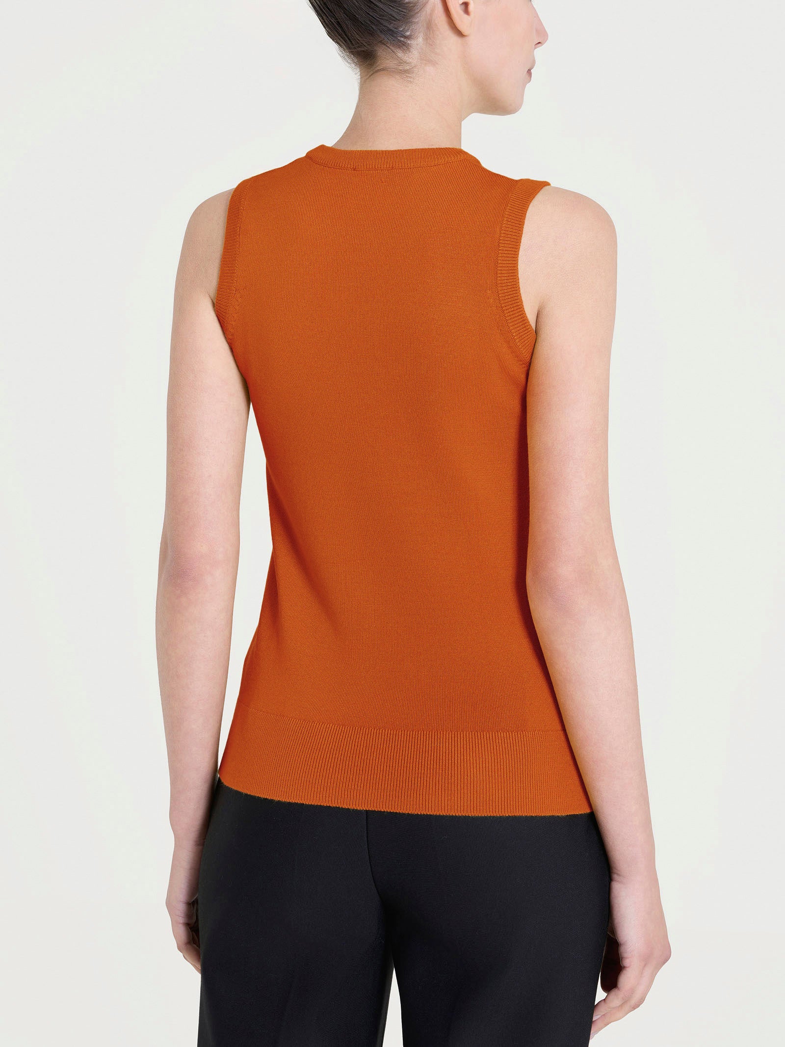 Maglia smanicata Four Seasons Arancioni Donna - Ragno