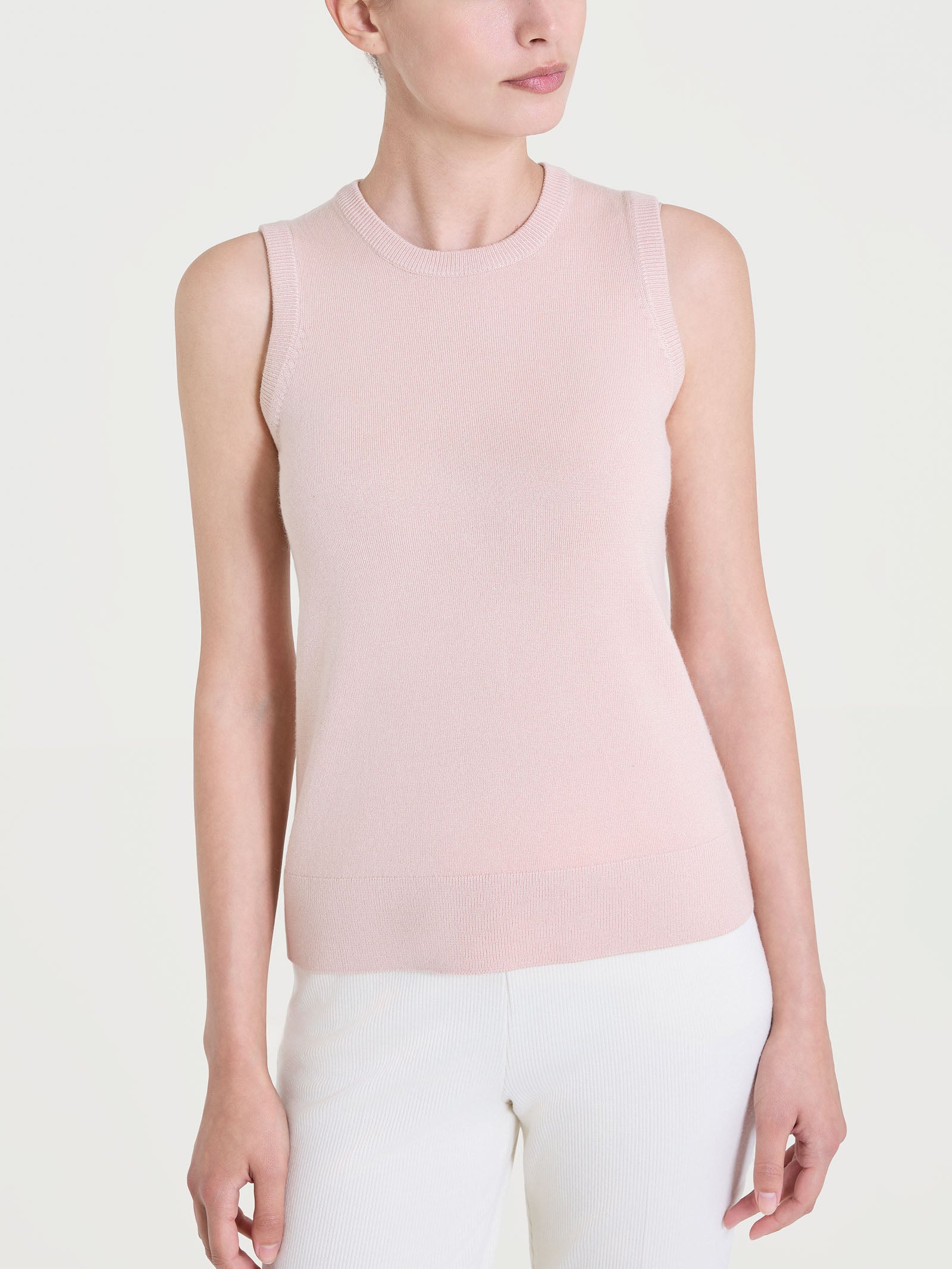 Maglia smanicata Four Seasons Rosa Donna - Ragno