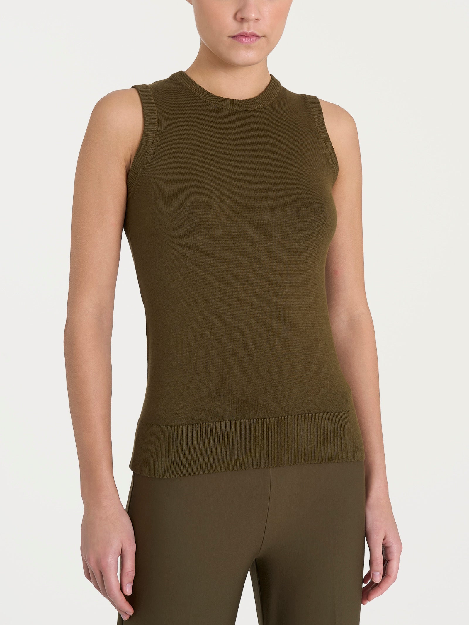 Maglia smanicata Four Seasons Verdi Donna - Ragno