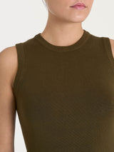 Maglia smanicata Four Seasons Verdi Donna - Ragno