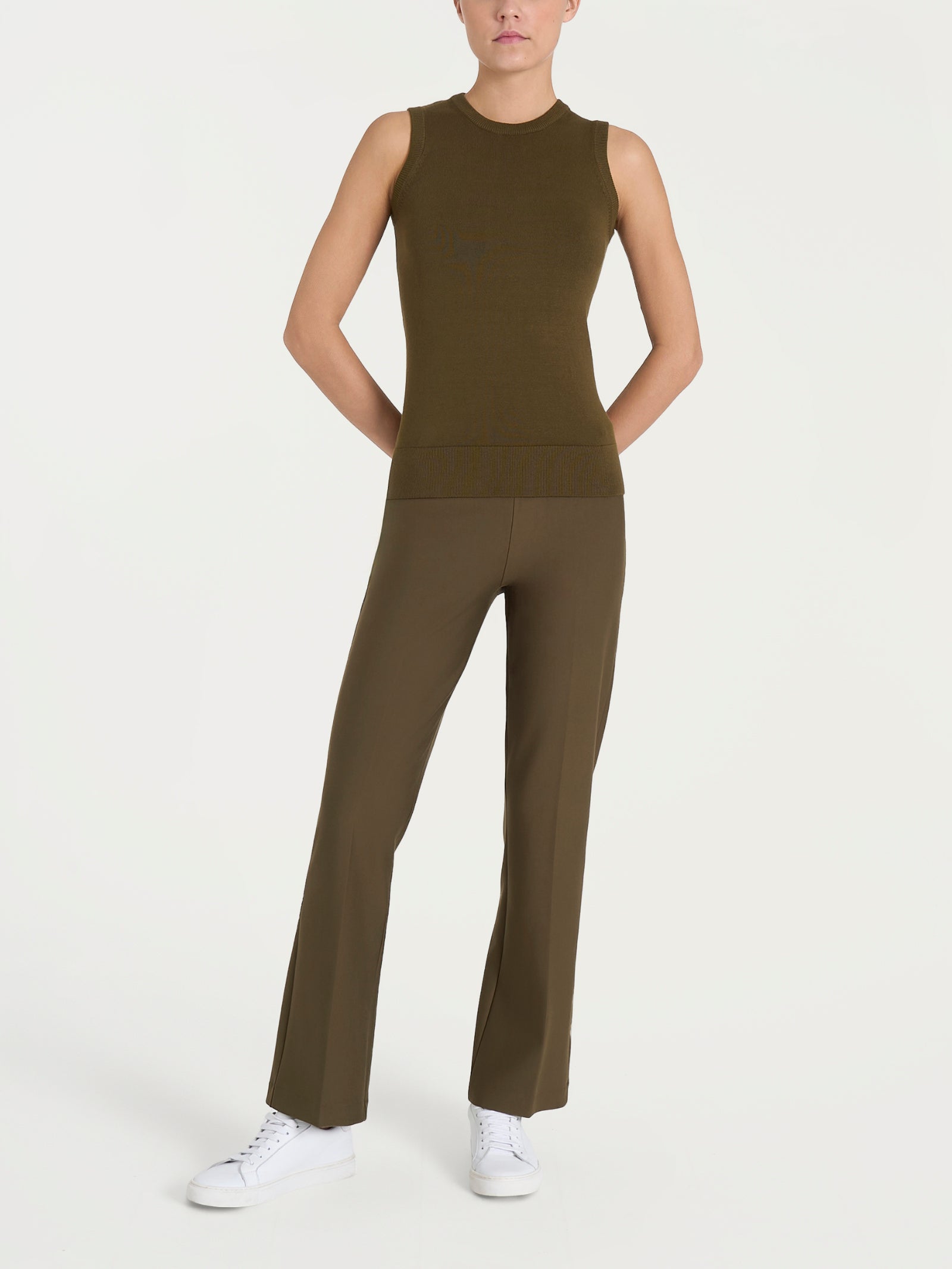 Maglia smanicata Four Seasons Verdi Donna - Ragno