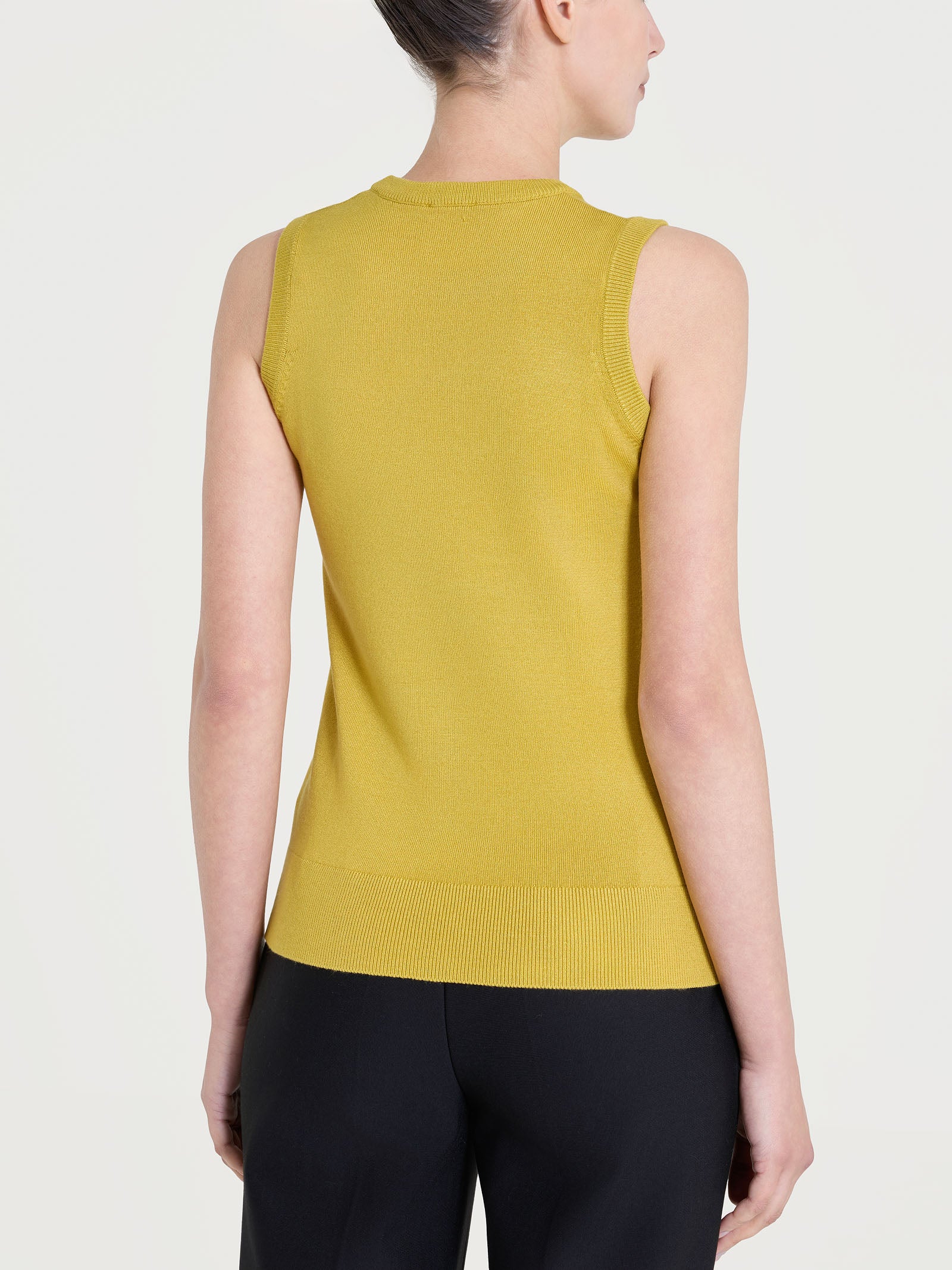 Maglia smanicata Four Seasons Gialli Donna - Ragno