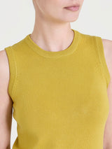 Maglia smanicata Four Seasons Gialli Donna - Ragno