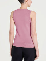 Maglia smanicata Four Seasons Rosa Donna - Ragno