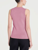 Maglia smanicata Four Seasons Rosa Donna - Ragno