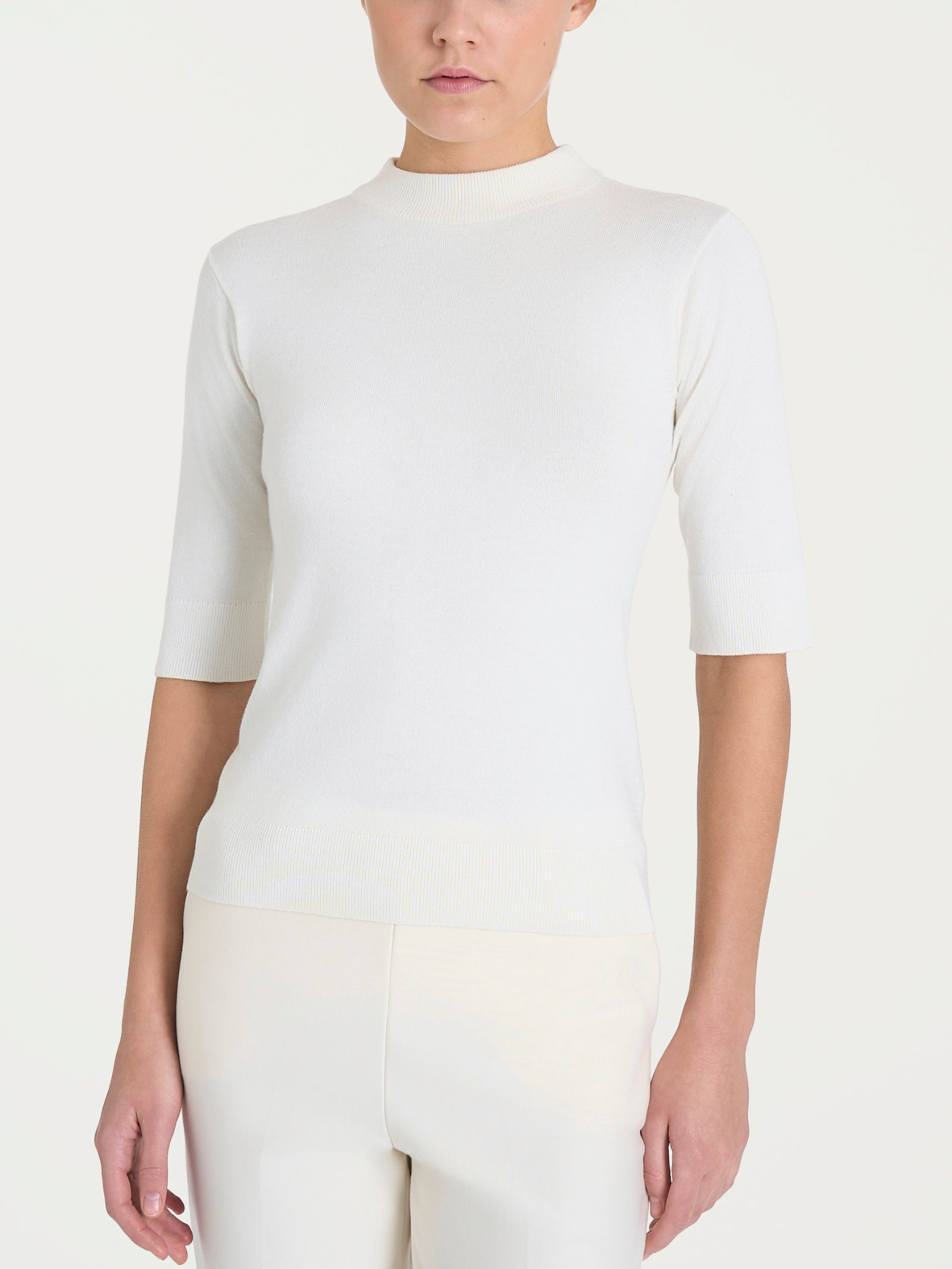 Lupetto con manica corta Four Seasons Bianchi Donna - Ragno