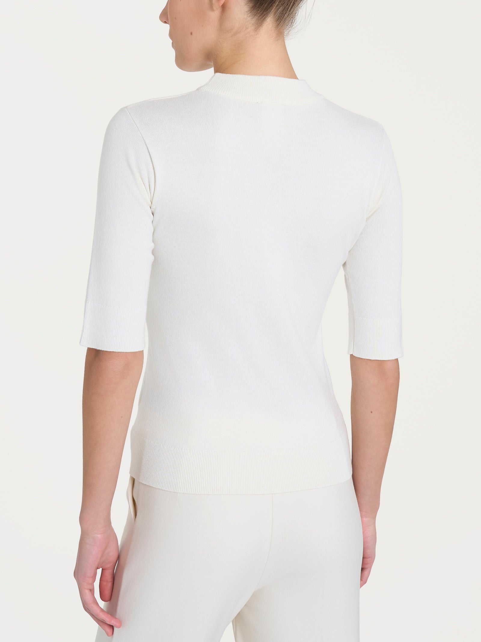 Lupetto con manica corta Four Seasons Bianchi Donna - Ragno