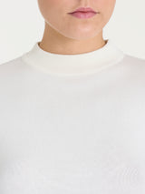 Lupetto con manica corta Four Seasons Bianchi Donna - Ragno