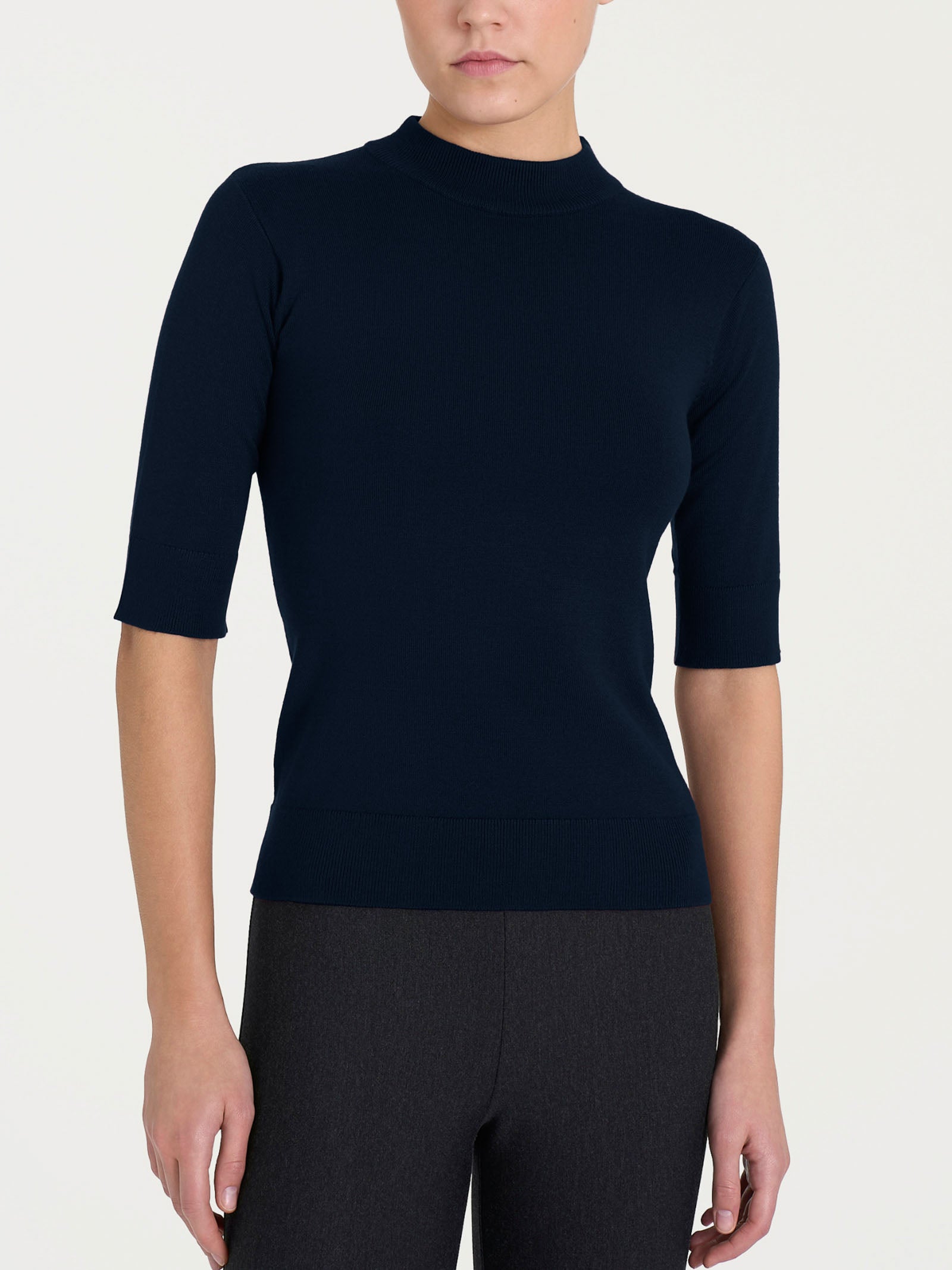 Lupetto con manica corta Four Seasons Blu Donna - Ragno