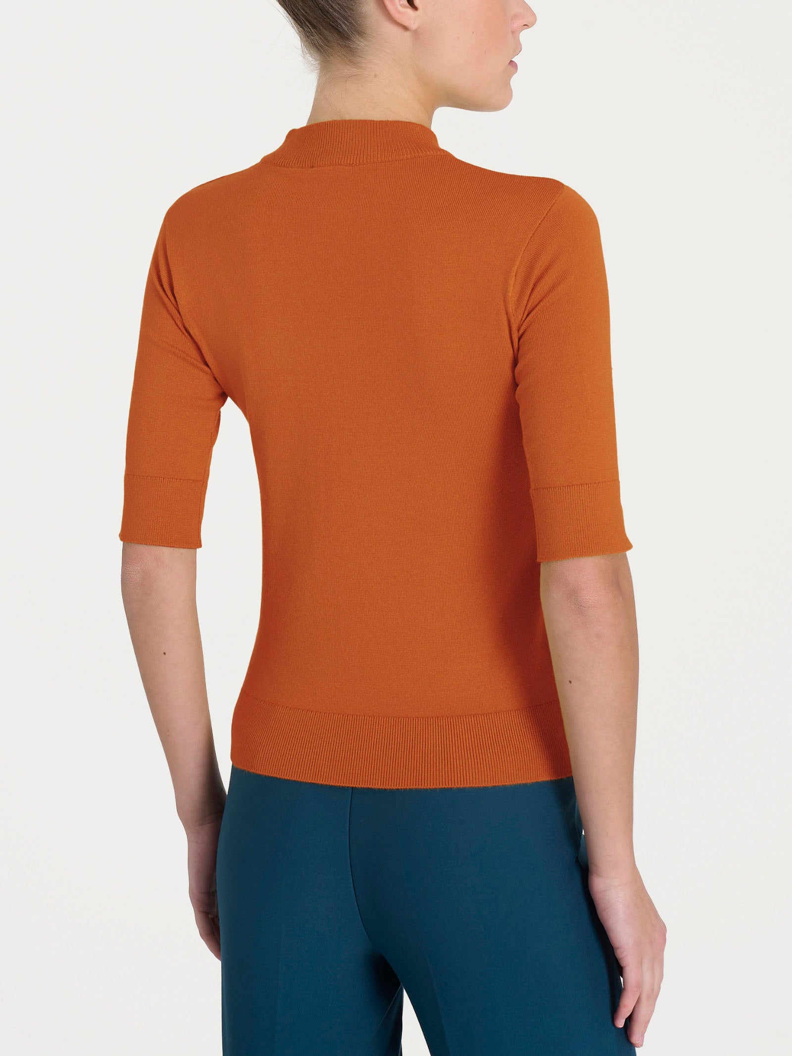 Lupetto con manica corta Four Seasons Arancioni Donna - Ragno