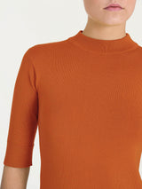 Lupetto con manica corta Four Seasons Arancioni Donna - Ragno