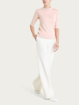 Lupetto con manica corta Four Seasons Rosa Donna - Ragno