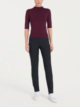 Lupetto con manica corta Four Seasons Viola Donna - Ragno