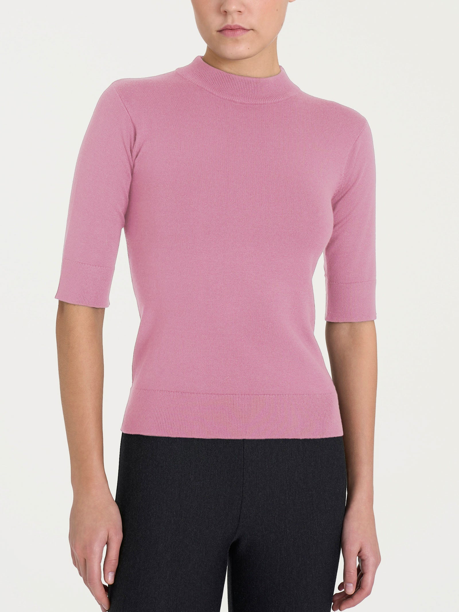 Lupetto con manica corta Four Seasons Rosa Donna - Ragno