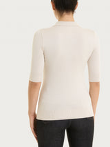 Polo con manica corta Four Seasons Bianchi Donna - Ragno