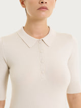 Polo con manica corta Four Seasons Bianchi Donna - Ragno