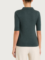 Polo con manica corta Four Seasons Grigi Donna - Ragno