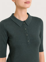 Polo con manica corta Four Seasons Grigi Donna - Ragno
