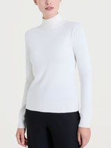 Lupetto tinta unita Four Seasons Bianchi Donna - Ragno