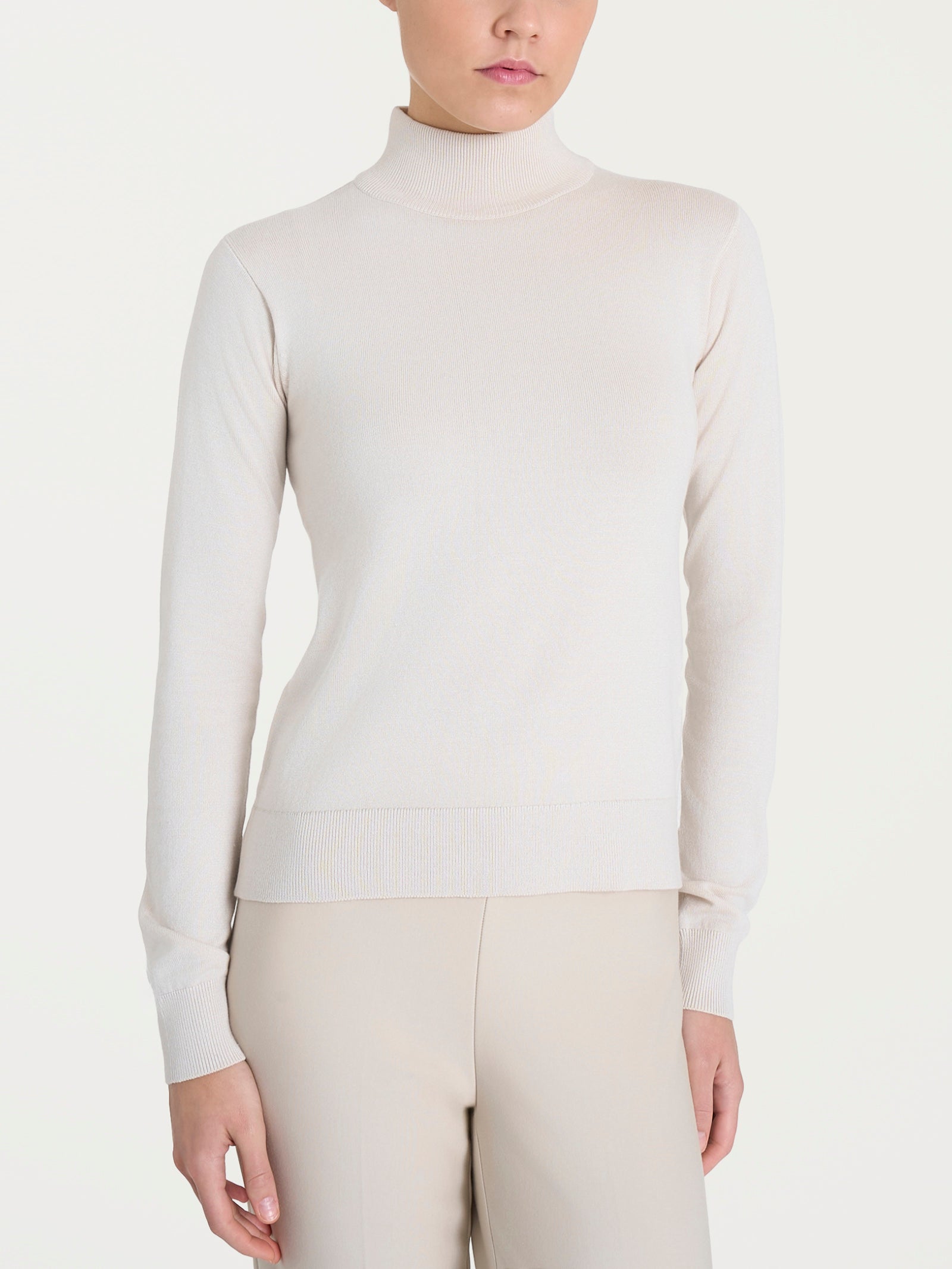 Lupetto tinta unita Four Seasons Bianchi Donna - Ragno