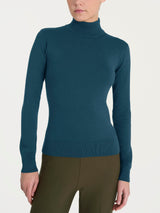 Lupetto tinta unita Four Seasons Blu Donna - Ragno