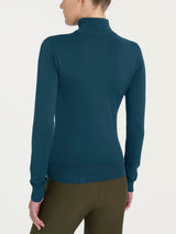 Lupetto tinta unita Four Seasons Blu Donna - Ragno