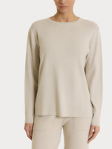 Maglia girocollo in Super Soft Bianchi Donna - Ragno