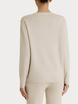 Maglia girocollo in Super Soft Bianchi Donna - Ragno