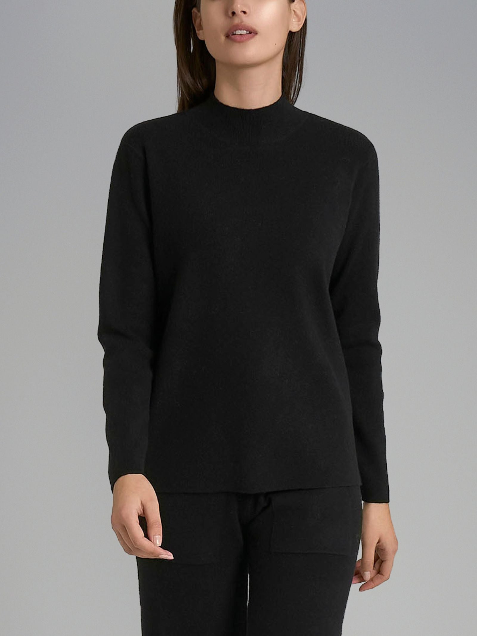 Lupetto in Super Soft Neri Donna - Ragno