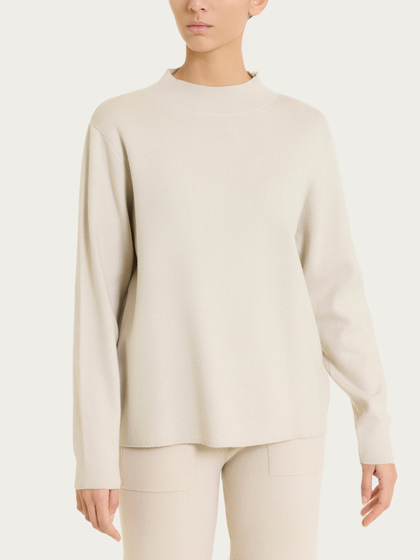 Lupetto in Super Soft Bianchi Donna - Ragno