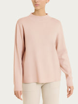 Jersey de cuello alto «Super Soft» rosa para mujer - Ragno