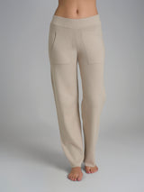 Pantalone ampio con tasche in Super Soft Bianchi Donna - Ragno