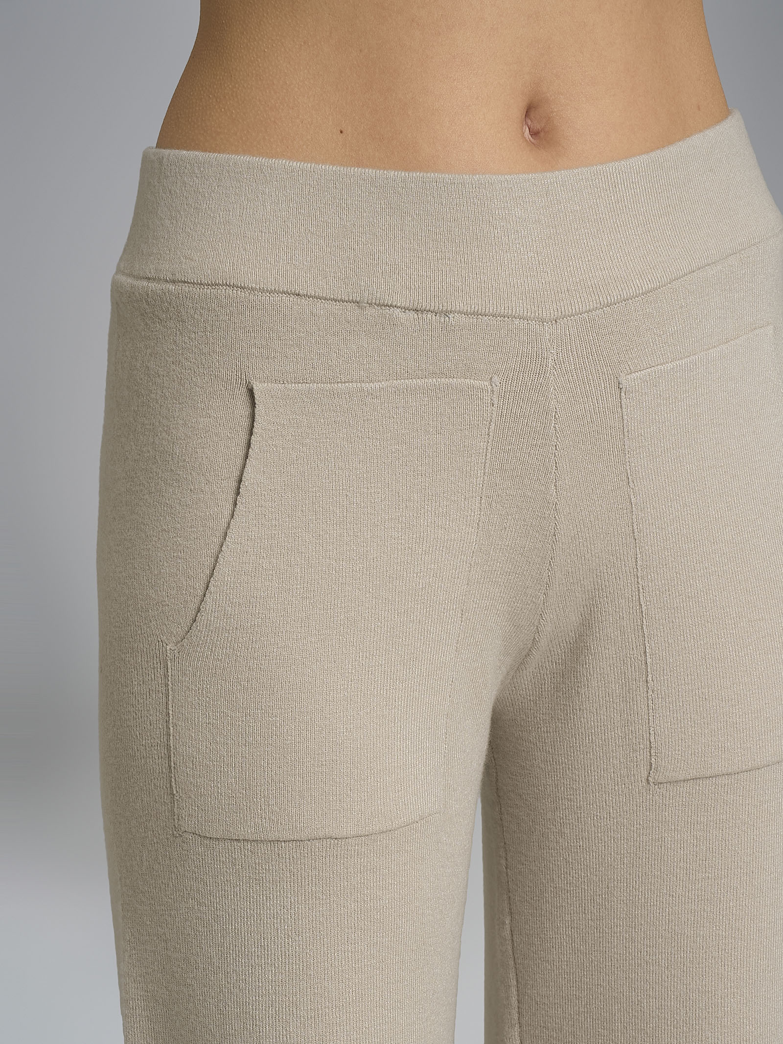 Pantalone ampio con tasche in Super Soft Bianchi Donna - Ragno
