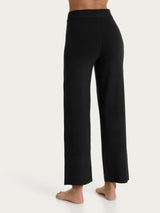Pantalone dritto con tasche in Super Soft Neri Donna - Ragno