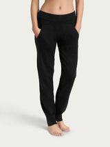 Pantalone a sigaretta con tasche in Super Soft Neri Donna - Ragno