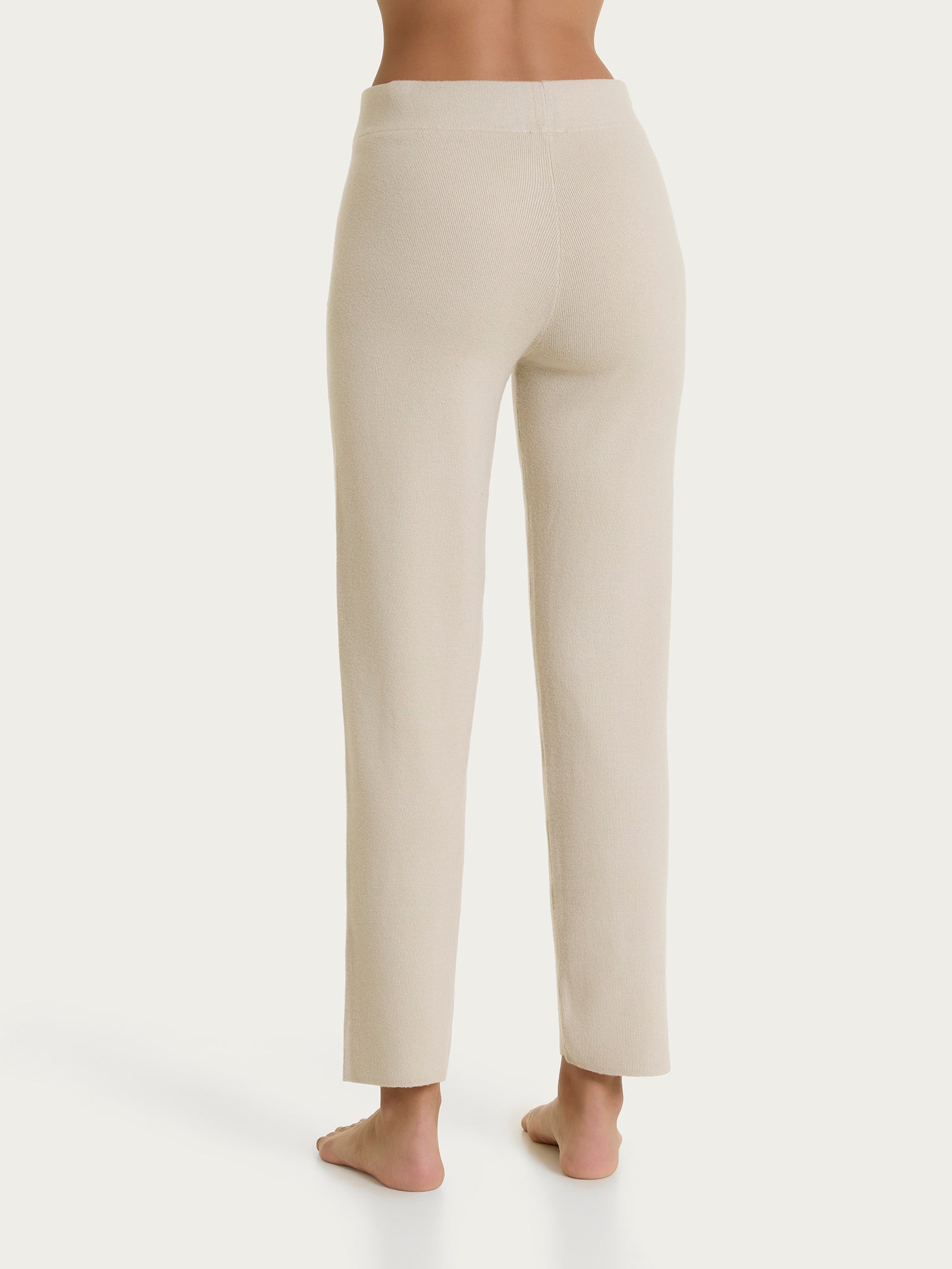 Pantalone a sigaretta con tasche in Super Soft Bianchi Donna - Ragno