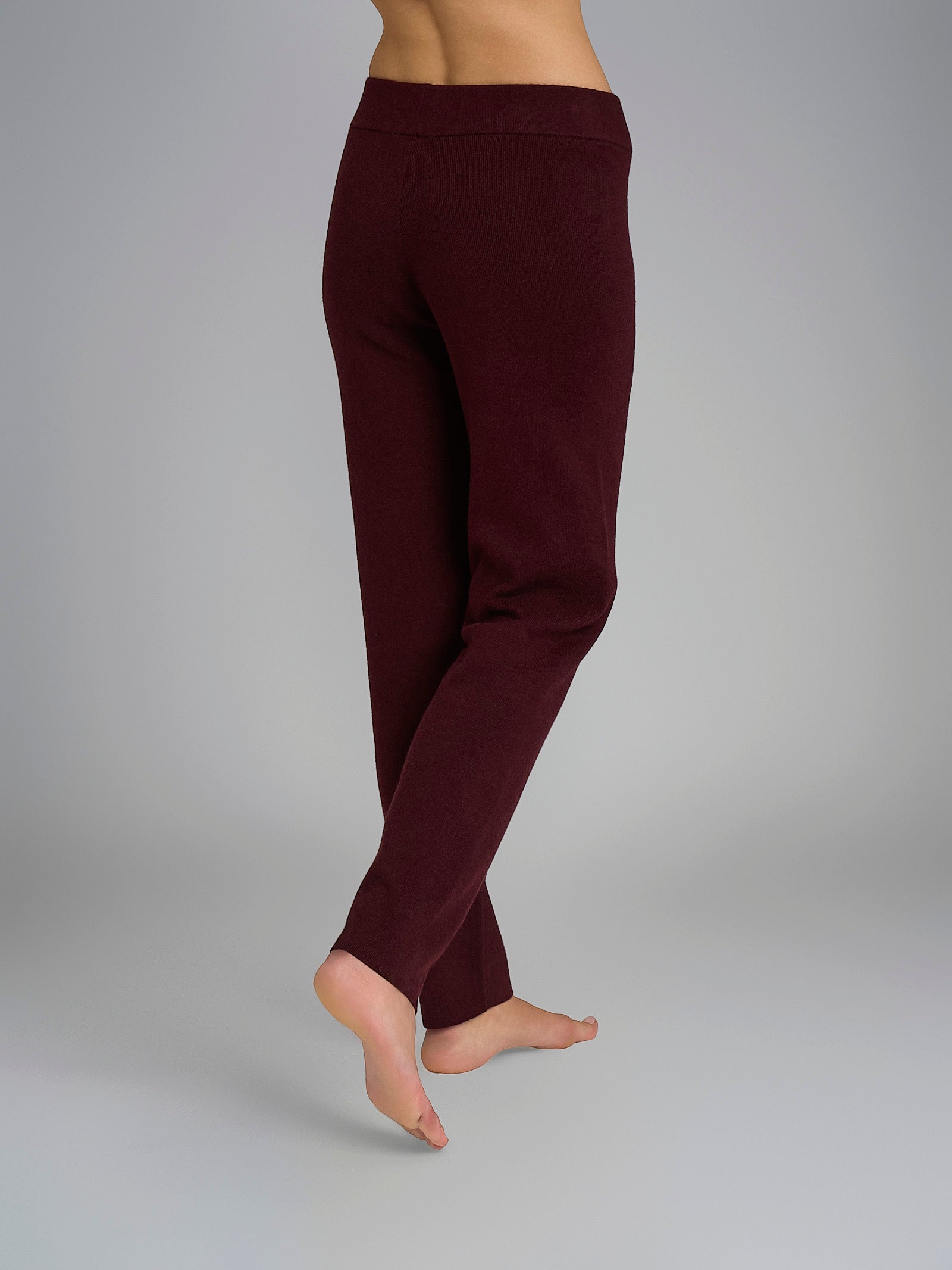 Pantalone a sigaretta con tasche in Super Soft Viola Donna - Ragno