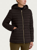 Piumino con cappuccio in Vegan Down  Marroni Donna - Ragno