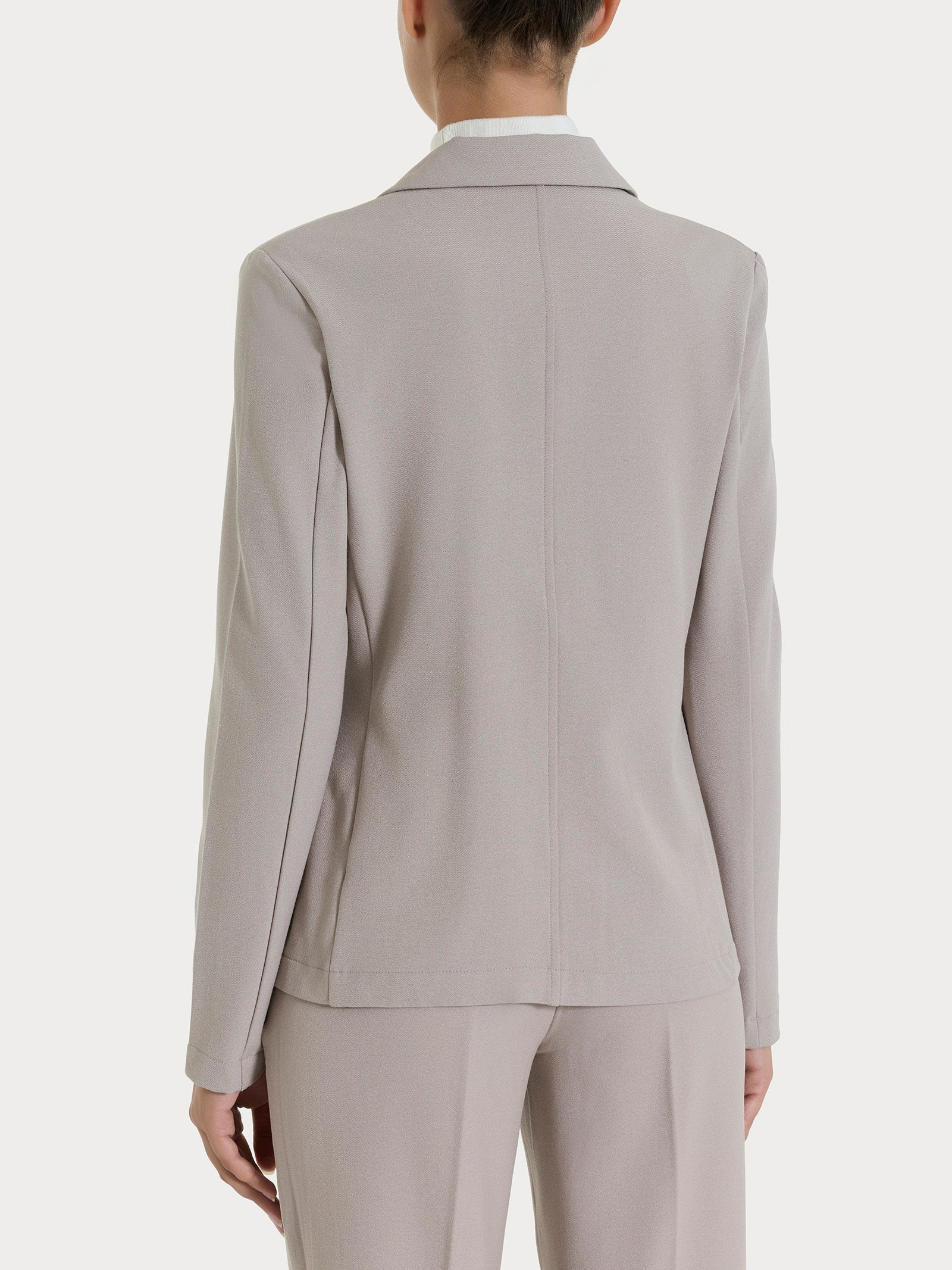 Blazer doppio petto in Flanel Twill Grigi Donna - Ragno