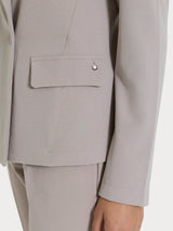 Blazer doppio petto in Flanel Twill Grigi Donna - Ragno