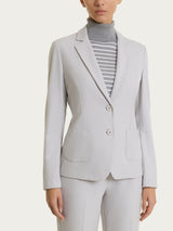 Blazer due bottoni in Flannel Twill Neri Donna - Ragno