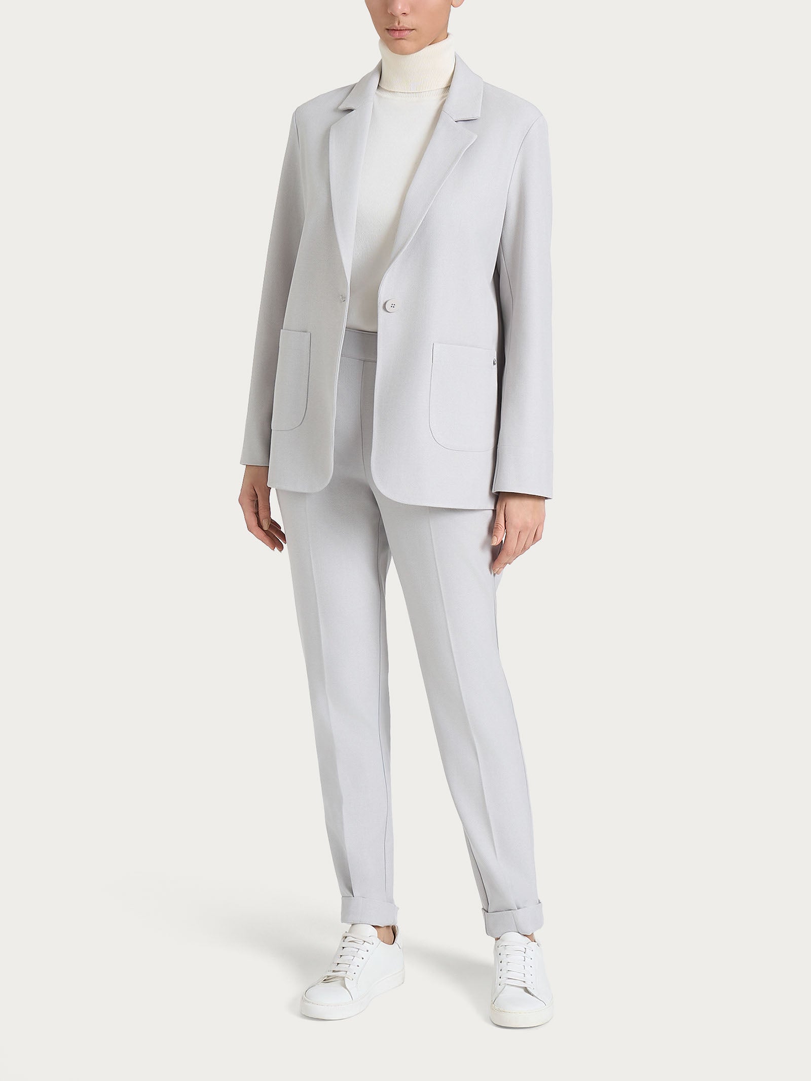 Blazer over in Flannel Twill Neri Donna - Ragno