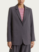 Blazer over in Flannel Twill Neri Donna - Ragno