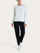 Jersey de cuello redondo Four Seasons Blanco para mujer - Ragno