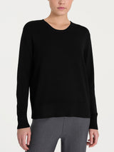 Maglia con girocollo Four Seasons Neri Donna - Ragno