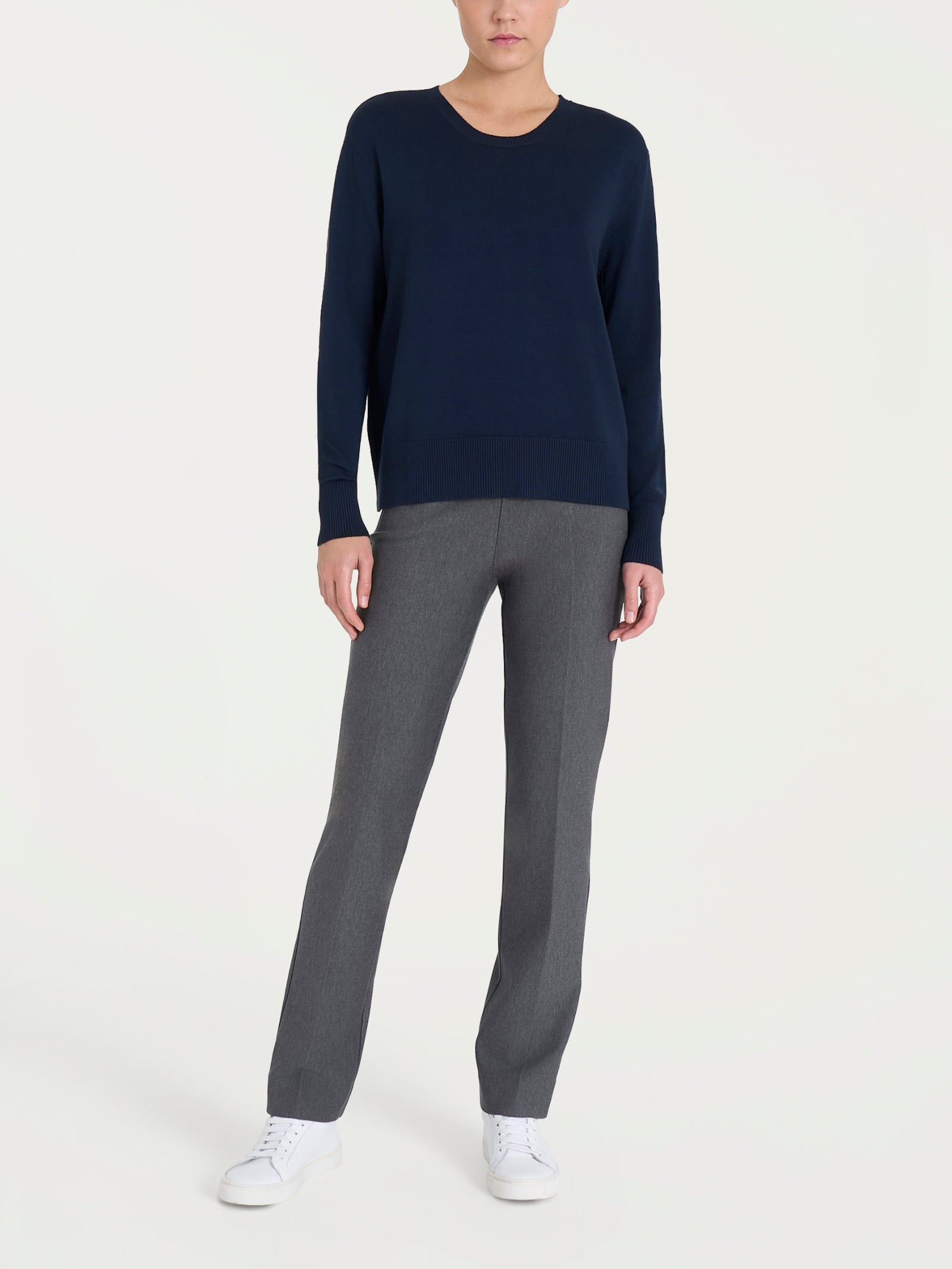 Maglia con girocollo Four Seasons Blu Donna - Ragno