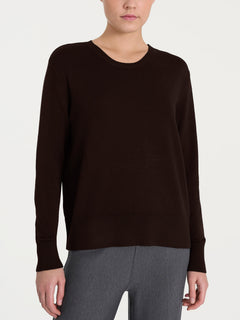 Maglia con girocollo Four Seasons Marroni Donna - Ragno